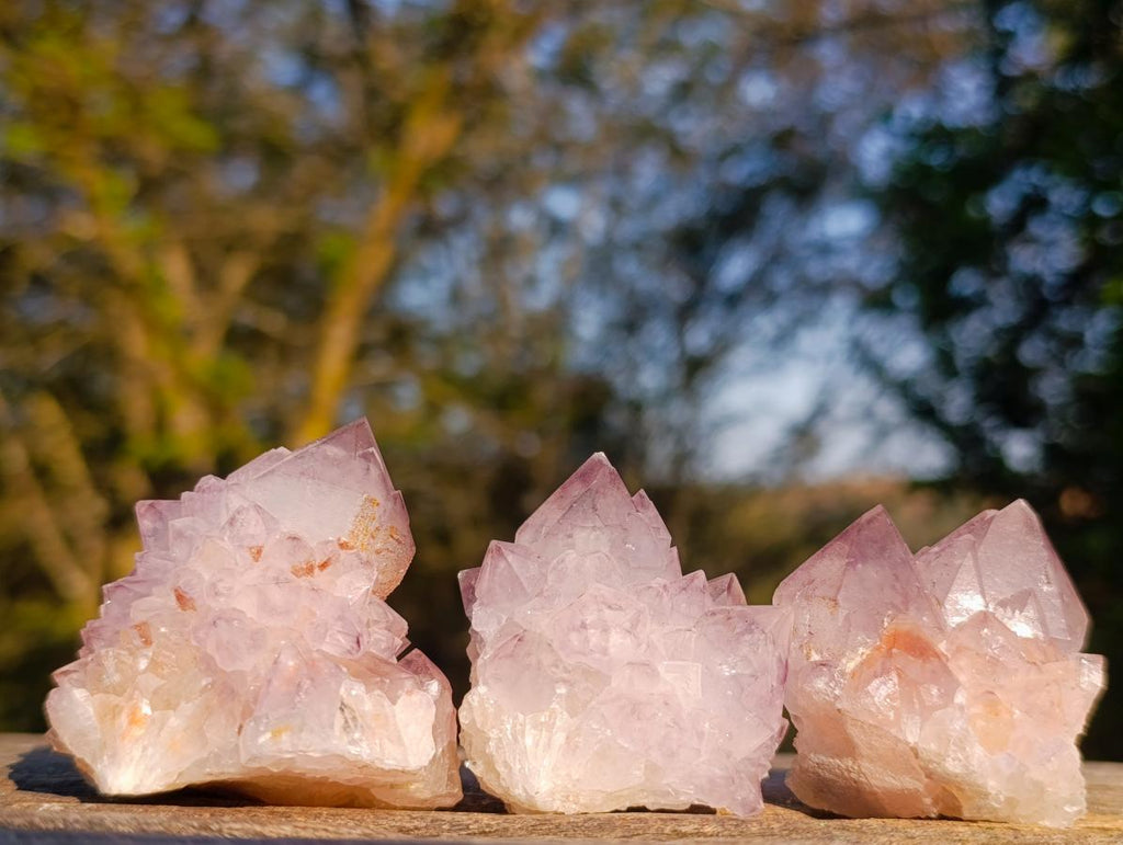 Natural Spirit Amethyst Crystals and Clusters x 12 From Boekenhouthoek, South Africa - Toprock Gemstones and Minerals 