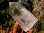 Polished Large Clear and Smokey Quartz Display Crystals x 3 From Madagascar - Toprock Gemstones and Minerals 