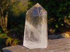Polished Large Clear and Smokey Quartz Display Crystals x 3 From Madagascar - Toprock Gemstones and Minerals 