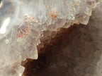 Polished Large Banded Agate with Crystalline Centre x 1 From Maintirano, Madagascar - Toprock Gemstones and Minerals 