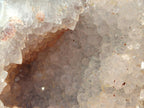 Polished Large Banded Agate with Crystalline Centre x 1 From Maintirano, Madagascar - Toprock Gemstones and Minerals 
