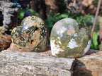 Polished Ocean Jasper Hearts x 6 From Northwest Coast, Madagascar - Toprock Gemstones and Minerals 
