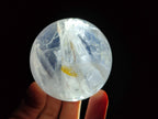 Polished Clear Rock Crystal Balls x 4 From Amoron’i Mania, Madagascar - Toprock Gemstones and Minerals 