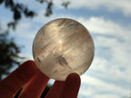 Polished Clear Rock Crystal Balls x 4 From Amoron’i Mania, Madagascar - Toprock Gemstones and Minerals 