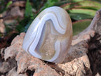 Polished Banded Agate Display Crystals x 6 From Madagascar - Toprock Gemstones and Minerals 