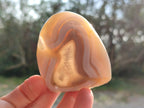 Polished Banded Agate Display Crystals x 6 From Madagascar - Toprock Gemstones and Minerals 