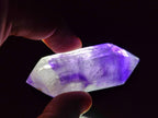 Polished Double Terminated Dark Window Amethyst Crystals x 14 From Akansobe, Madagascar - Toprock Gemstones and Minerals 