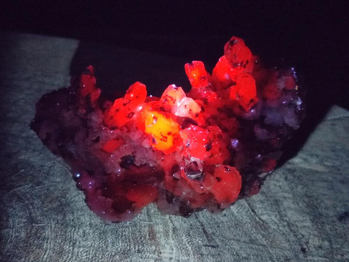 Natural Drusy Quartz Coated Calcite Cluster Specimens x 2 From Albert's Mountain, Lesotho - Toprock Gemstones and Minerals 