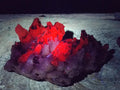Natural Drusy Quartz Coated Calcite Cluster Specimens x 2 From Albert's Mountain, Lesotho - Toprock Gemstones and Minerals 