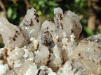 Natural Drusy Quartz Coated Calcite Cluster Specimens x 2 From Albert's Mountain, Lesotho - Toprock Gemstones and Minerals 