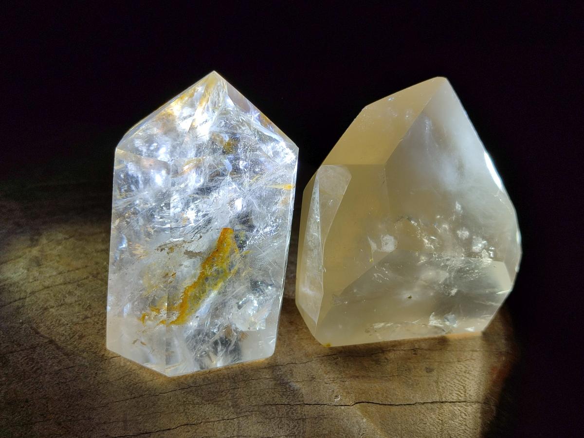 Polished Mixed Quartz Display Crystals x 6 From Madagascar - Toprock Gemstones and Minerals 