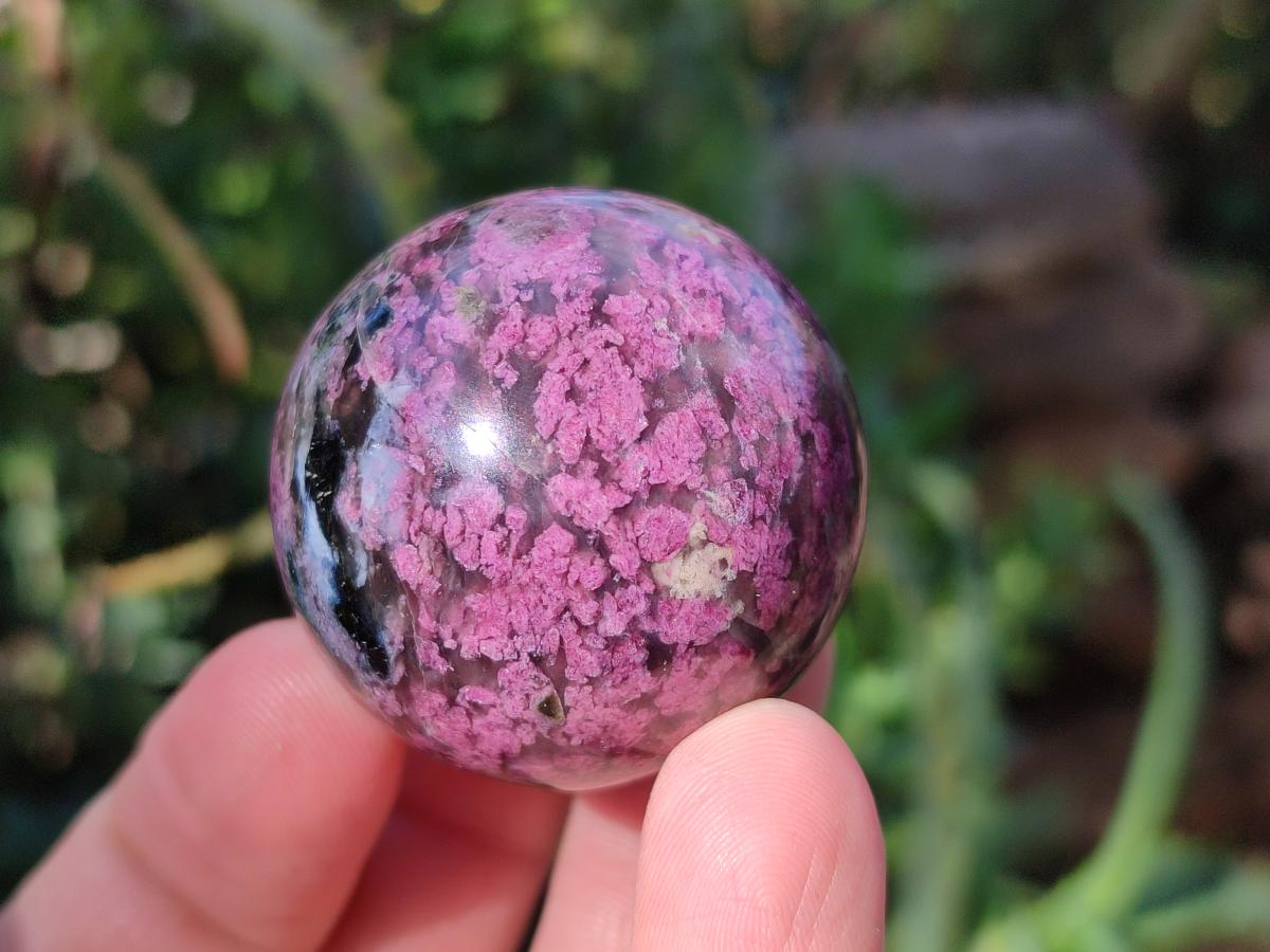 Polished Mixed Rubellite Pink Tourmaline Eggs and Spheres x 12 From Ambatondrazaka, Madagascar - Toprock Gemstones and Minerals 