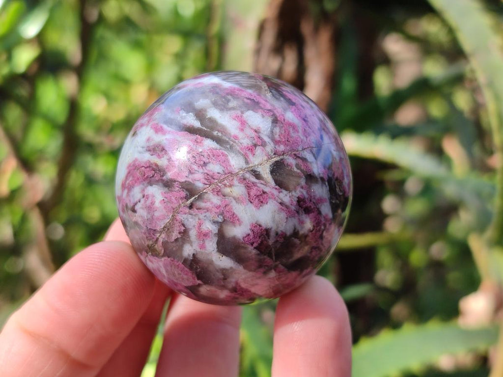 Polished Mixed Rubellite Pink Tourmaline Eggs and Spheres x 12 From Ambatondrazaka, Madagascar - Toprock Gemstones and Minerals 