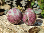 Polished Mixed Rubellite Pink Tourmaline Eggs and Spheres x 12 From Ambatondrazaka, Madagascar - Toprock Gemstones and Minerals 