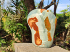Polished Large Polychrome Jasper Standing Display Piece x 1 From NW Coast, Madagascar - Toprock Gemstones and Minerals 