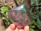 Polished Ruby Corundum In Chrome Verdite Standing Display Pieces x 7 From Mutoko, Zimbabwe - Toprock Gemstones and Minerals 