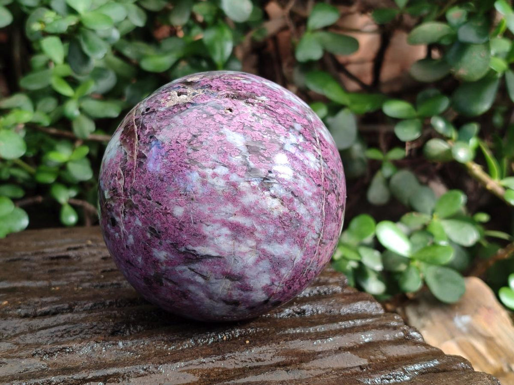 Polished Large Rubellite Pink Tourmaline Sphere x 1 From Ambatondrazaka, Madagascar - Toprock Gemstones and Minerals 