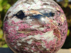 Polished Large Rubellite Pink Tourmaline Sphere x 1 From Ambatondrazaka, Madagascar - Toprock Gemstones and Minerals 