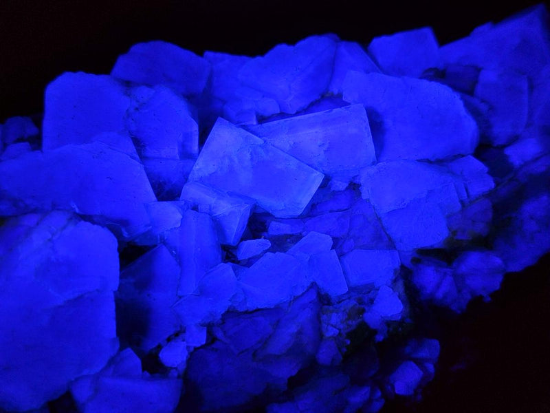 Natural Large Green Cubic Fluorite Specimens x 2 From Mandrosonoro, Madagascar - Toprock Gemstones and Minerals 