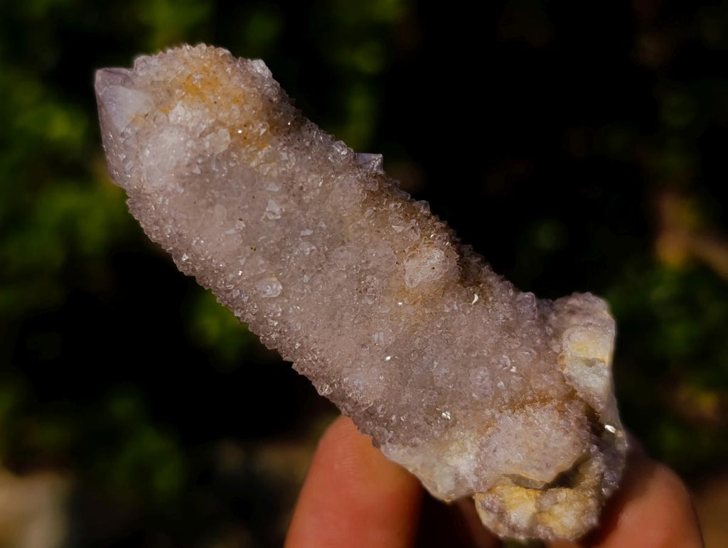 Natural White Drusy Spirit Quartz Single Crystals x 35 From Boekenhouthoek, South Africa - Toprock Gemstones and Minerals 