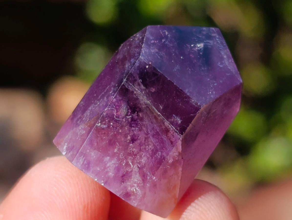 Polished Small Window Amethyst Crystals x 70 From Akansobe, Madagascar - Toprock Gemstones and Minerals 
