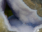 Polished Blue Lace Agate Standing Display Pieces x 3 From Nsanje, Malawi - Toprock Gemstones and Minerals 