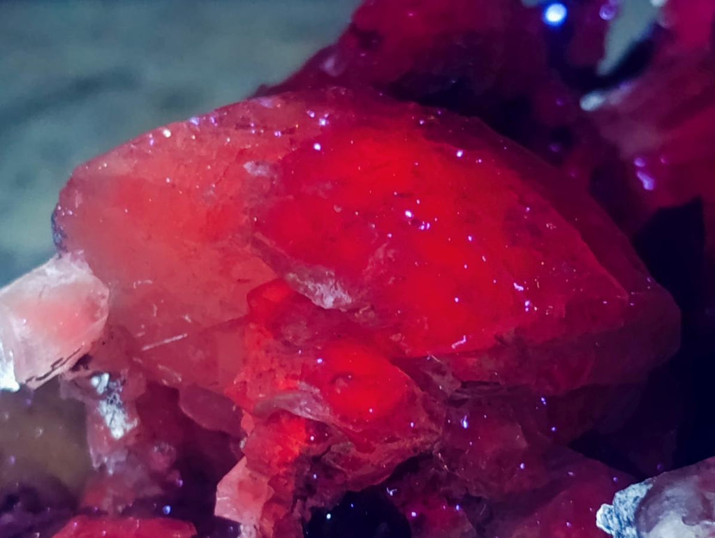 Natural Rhombohedral Calcite and Drusy Spearhead Sceptres Specimen x 1 From Albert's Mountain, Lesotho - Toprock Gemstones and Minerals 