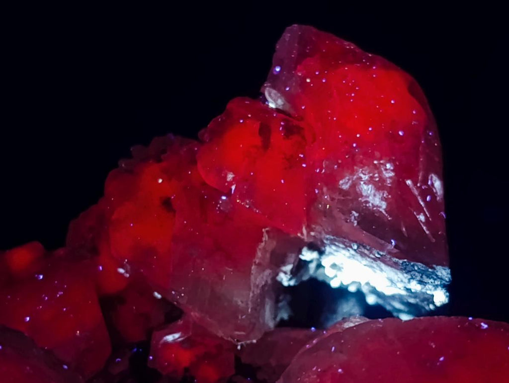 Natural Rhombohedral Calcite and Drusy Spearhead Sceptres Specimen x 1 From Albert's Mountain, Lesotho - Toprock Gemstones and Minerals 