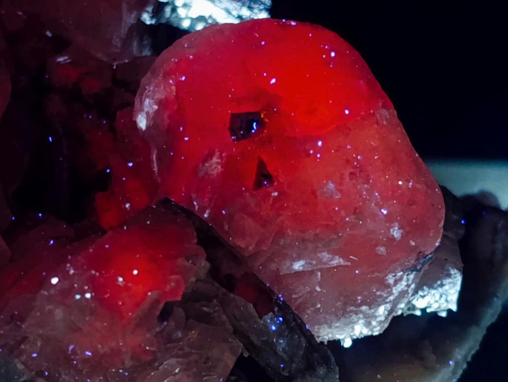 Natural Rhombohedral Calcite and Drusy Spearhead Sceptres Specimen x 1 From Albert's Mountain, Lesotho - Toprock Gemstones and Minerals 