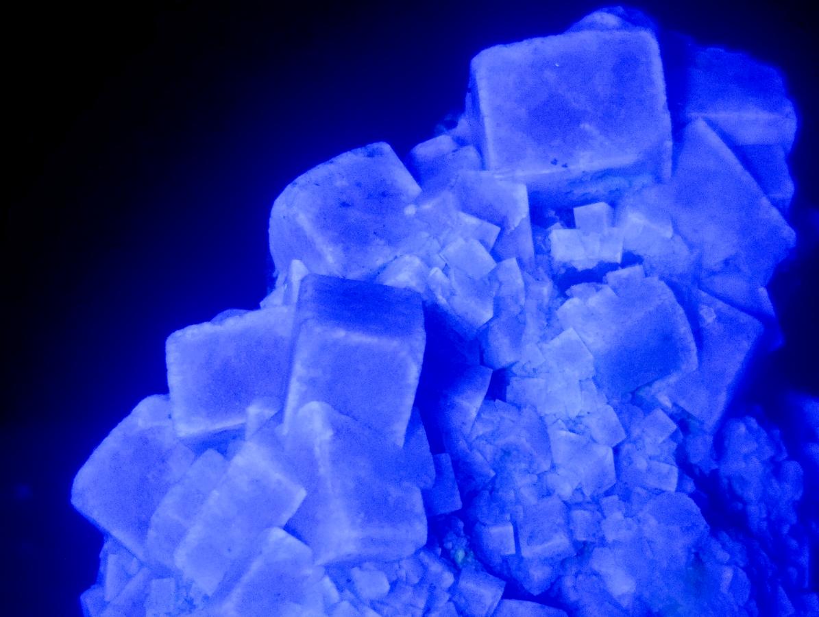 Natural Green Cubic Fluorite Specimens x 4 From Mandrosonoro, Madagascar - Toprock Gemstones and Minerals 