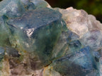 Natural Green Cubic Fluorite Specimens x 4 From Mandrosonoro, Madagascar - Toprock Gemstones and Minerals 