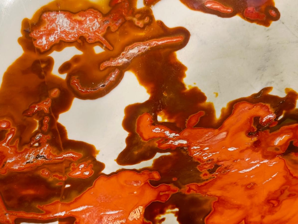 Polished XL Polychrome Jasper Standing Display Piece x 1 From NW Coast, Madagascar - Toprock Gemstones and Minerals 