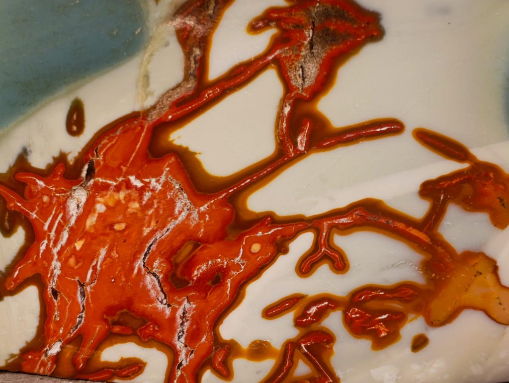 Polished XL Polychrome Jasper Standing Display Piece x 1 From NW Coast, Madagascar - Toprock Gemstones and Minerals 