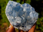 Natural Small Blue Celestite Specimens x 34 From Sakoany, Madagascar - Toprock Gemstones and Minerals 