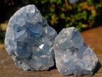 Natural Small Blue Celestite Specimens x 34 From Sakoany, Madagascar - Toprock Gemstones and Minerals 