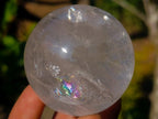 Polished Girasol Pearl Quartz Spheres x 6 From Ambatondrazaka, Madagascar - Toprock Gemstones and Minerals 