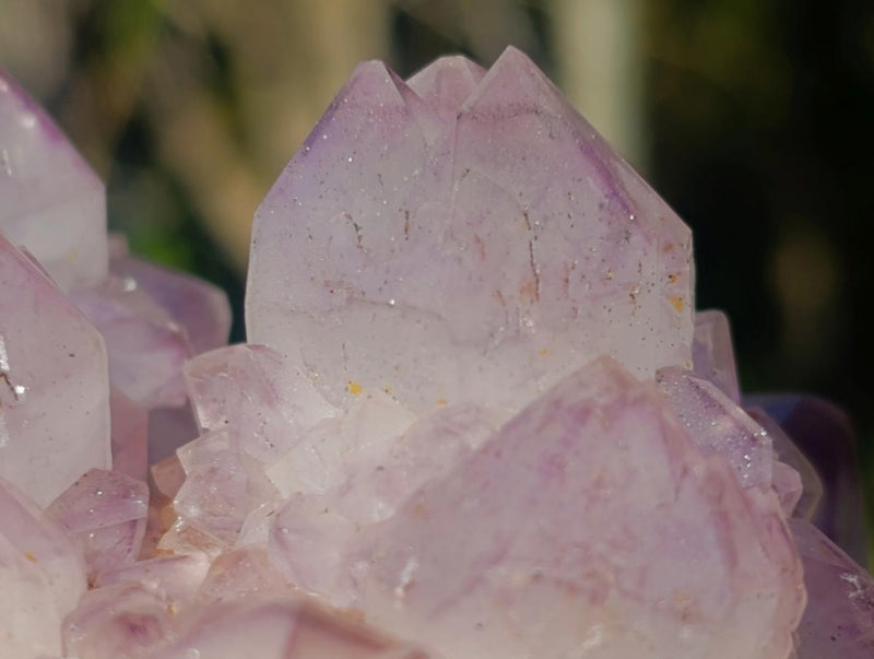 Natural Spirit Amethyst Clusters x 2 From Boekenhouthoek, South Africa - Toprock Gemstones and Minerals 