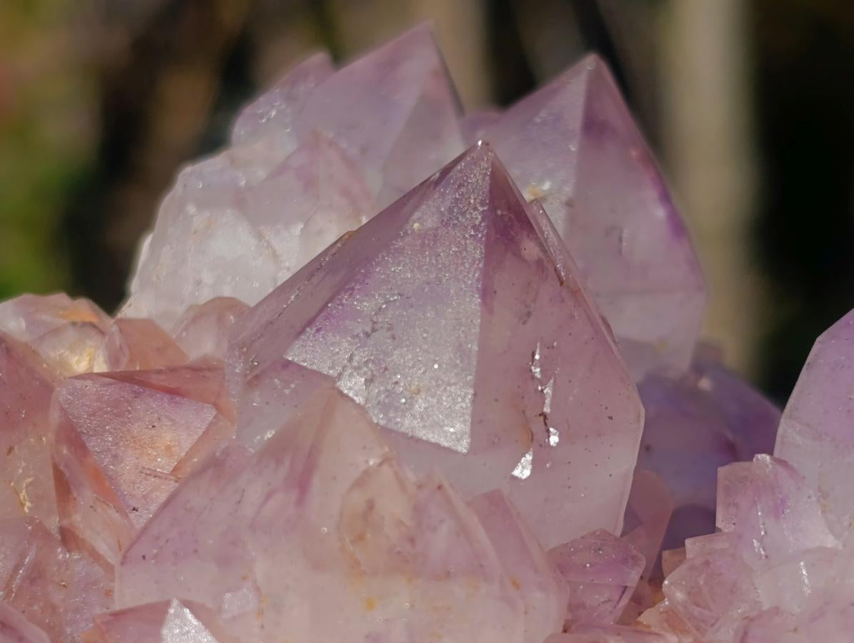 Natural Spirit Amethyst Clusters x 2 From Boekenhouthoek, South Africa - Toprock Gemstones and Minerals 