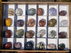 Polished Rare Ocean Jasper Galets x 24 From Northwest Coast, Madagascar - Toprock Gemstones and Minerals 