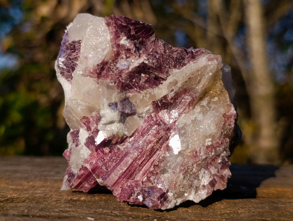 Natural Pink Rubellite Tourmaline Specimens x 4 From Karibib, Namibia - Toprock Gemstones and Minerals 