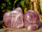 Polished Rare Anhydrite Standing Display Pieces x 6 Tulear, Madagascar - Toprock Gemstones and Minerals 