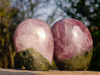 Polished Rare Anhydrite Standing Display Pieces x 6 Tulear, Madagascar - Toprock Gemstones and Minerals 