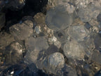 Natural Blue Celestite Geode Specimens x 2 From Sakoany, Madagascar - Toprock Gemstones and Minerals 