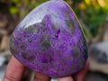 Polished Stichtite Standing Display Pieces x 5 From Barberton, South Africa - Toprock Gemstones and Minerals 