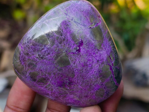 Polished Stichtite Standing Display Pieces x 5 From Barberton, South Africa - Toprock Gemstones and Minerals 