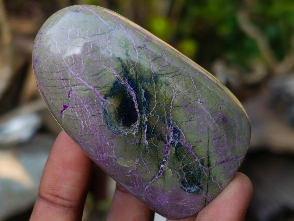 Polished Stichtite Standing Display Pieces x 5 From Barberton, South Africa - Toprock Gemstones and Minerals 