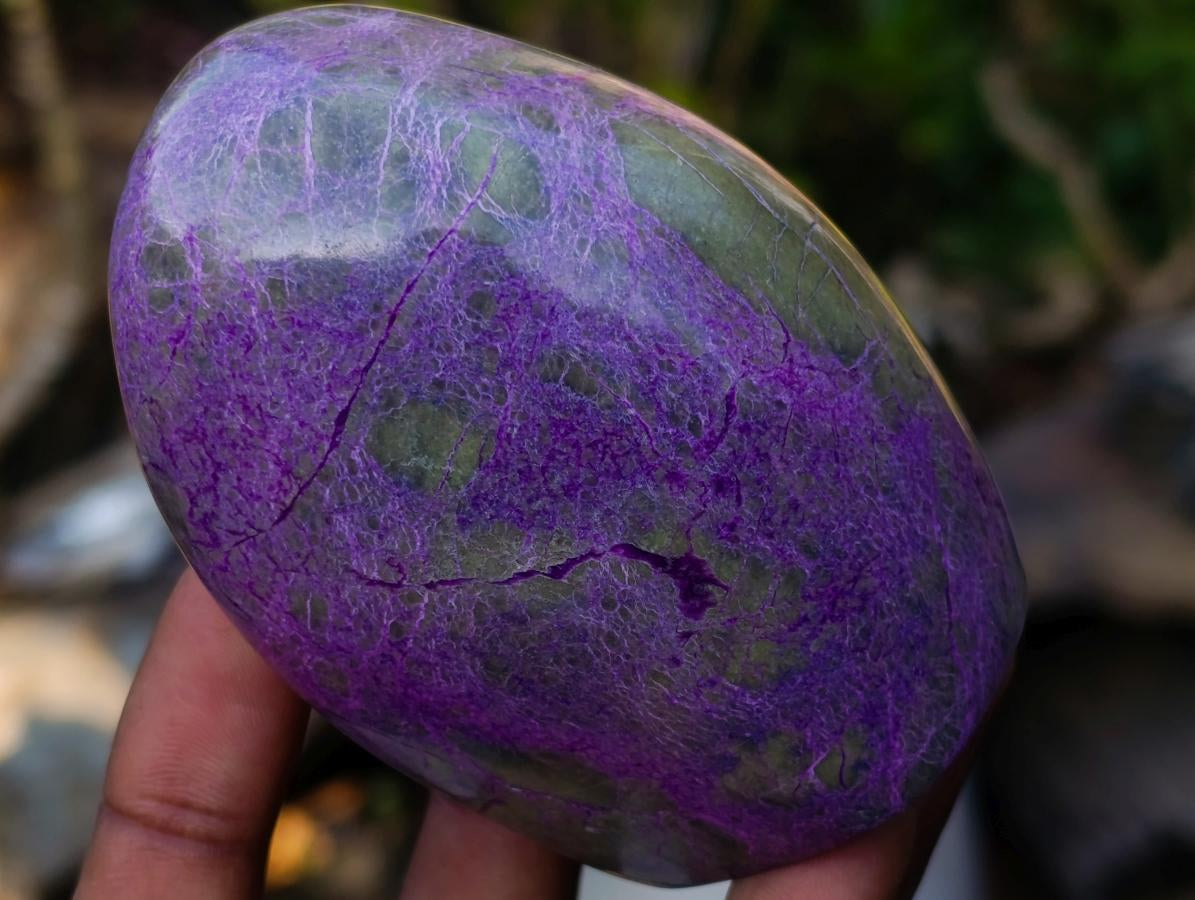 Polished Stichtite Standing Display Pieces x 5 From Barberton, South Africa - Toprock Gemstones and Minerals 