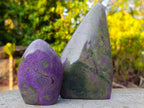 Polished Stichtite Standing Display Pieces x 5 From Barberton, South Africa - Toprock Gemstones and Minerals 