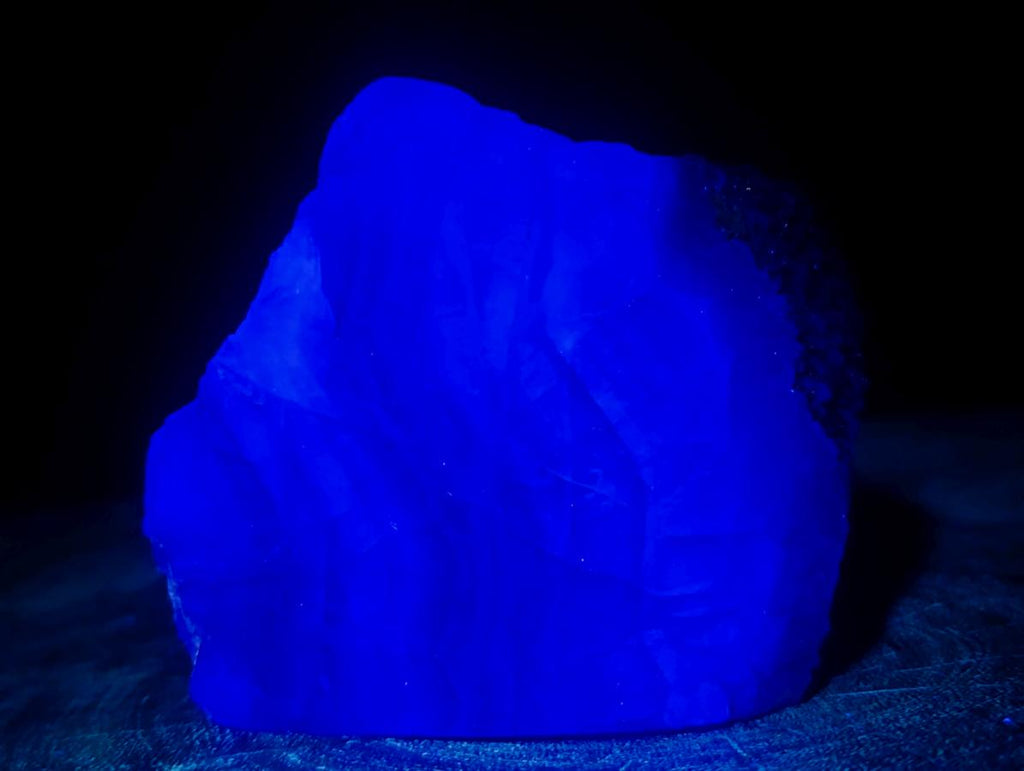 Polished One Side Watermelon Fluorite Slices x 4 From Uis, Namibia - Toprock Gemstones and Minerals 