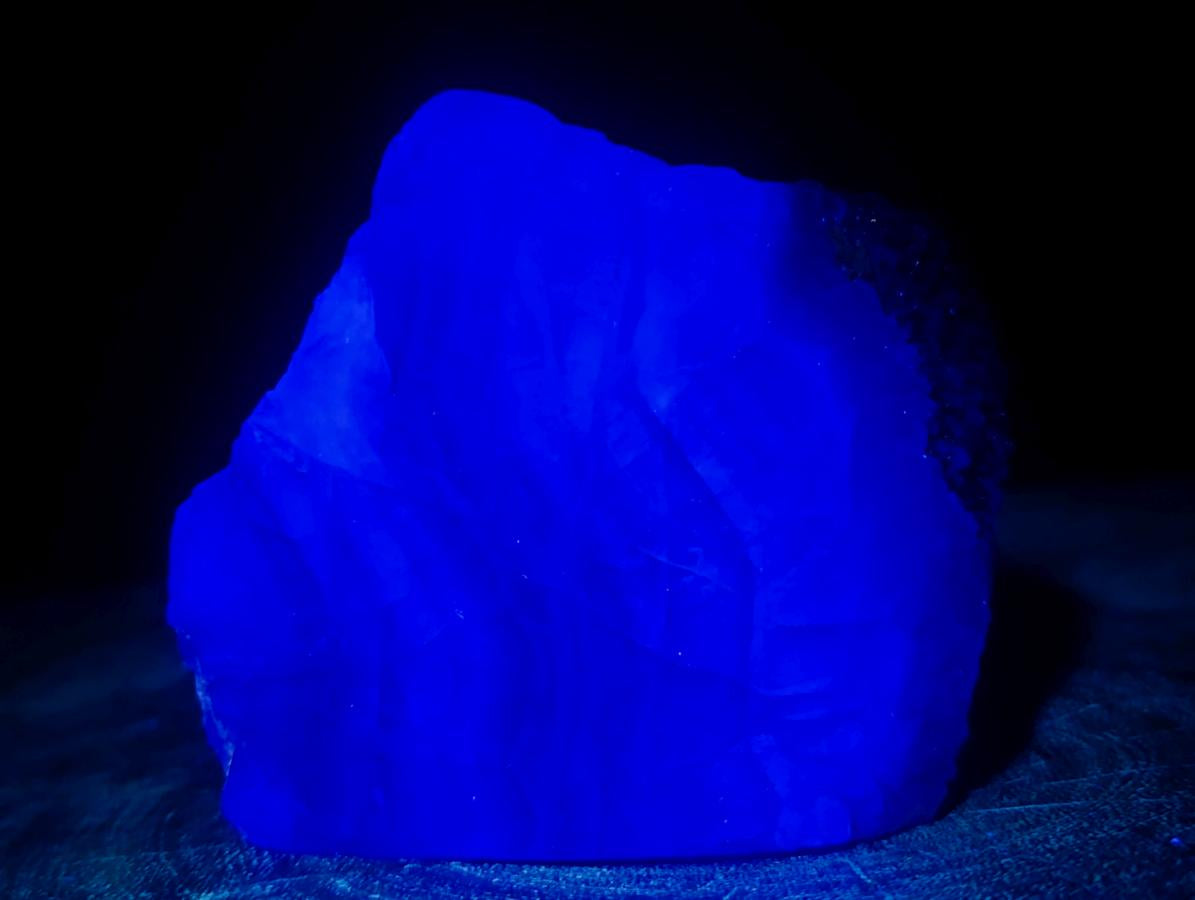 Polished One Side Watermelon Fluorite Slices x 4 From Uis, Namibia - Toprock Gemstones and Minerals 